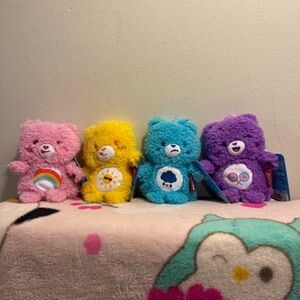 Carebears Bumbumz entire set mini 4.5” NWT